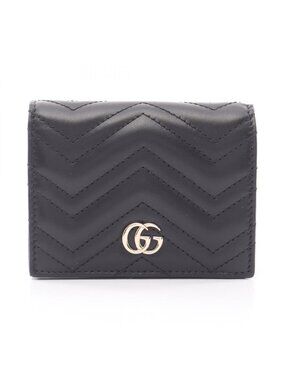 Gucci Bifold Wallet GG Marmont Leather